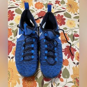 Men's 2016 Nike KD 9 'Game Royal' Blue/Black/White Basketball Shoes US 8.5‎ EUC.